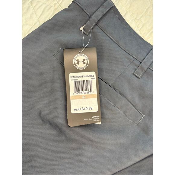 NWT Under Armour Loose charcoal gray shorts - 42 - Picture 5 of 7